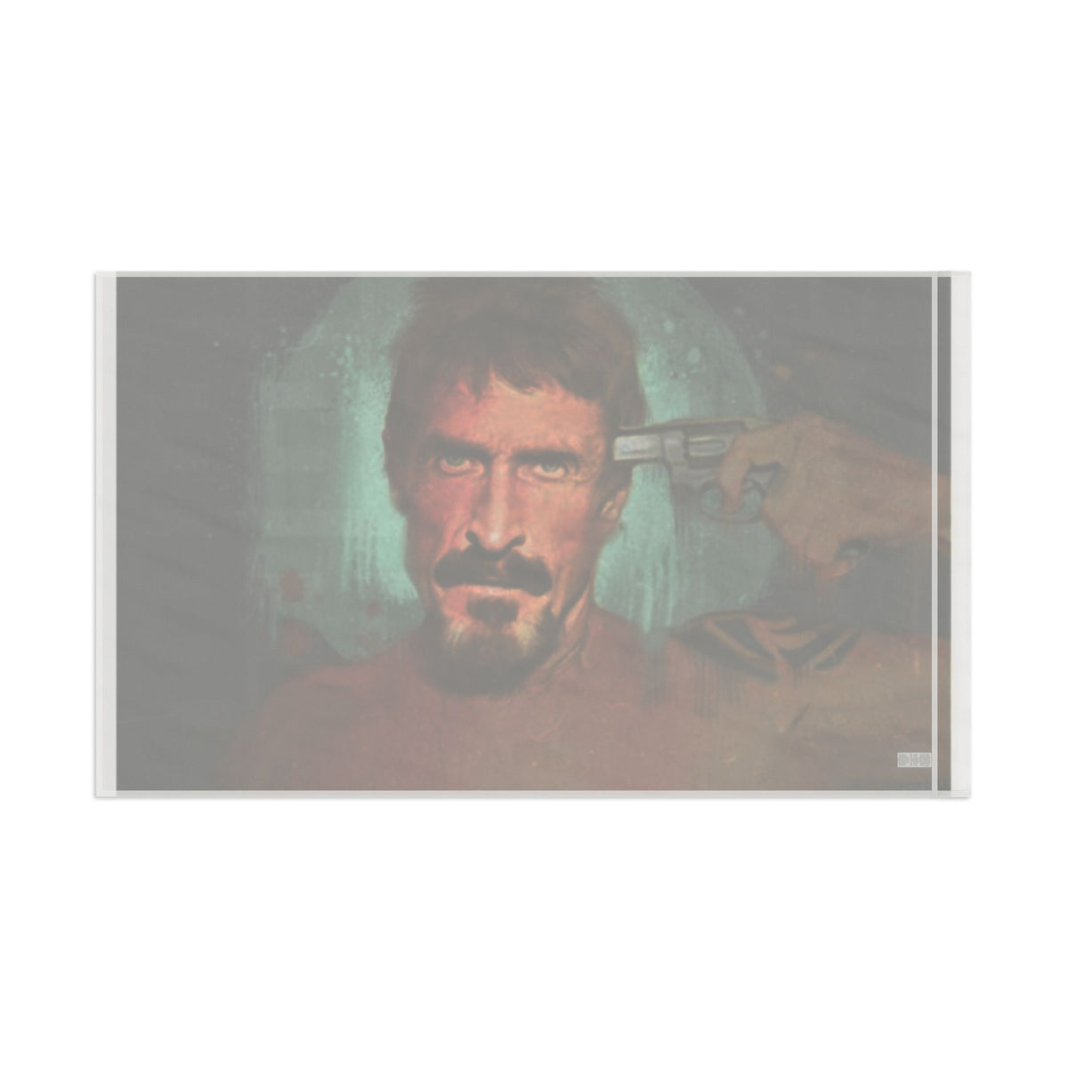 John McAfee | Didn't Kill Himself Outdoor Flag (36x60)