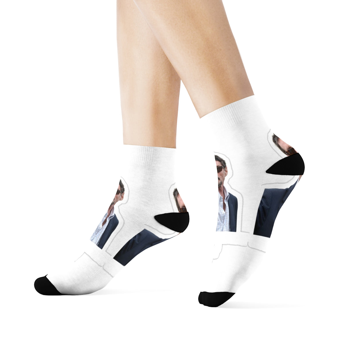 John McAfee | Legends Never Die All-Over Print Socks