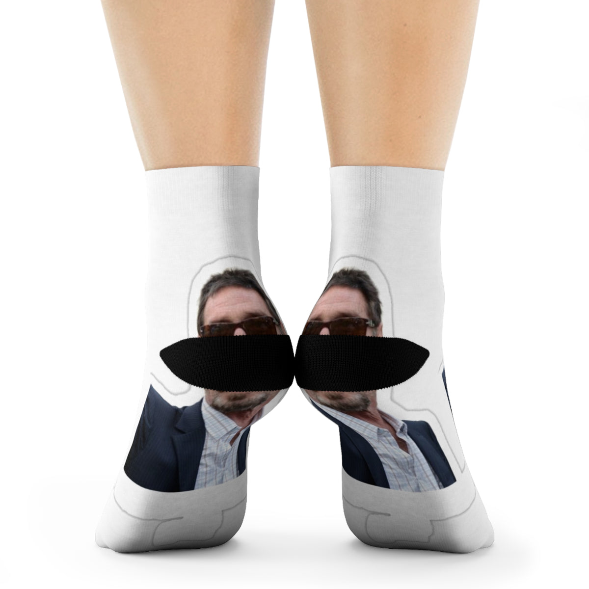 John McAfee | Legends Never Die All-Over Print Socks