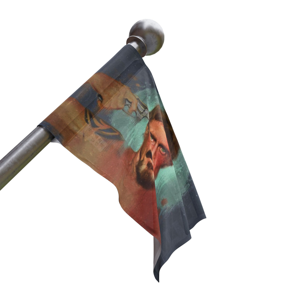 John McAfee | Didn't Kill Himself Outdoor Flag (36x60)