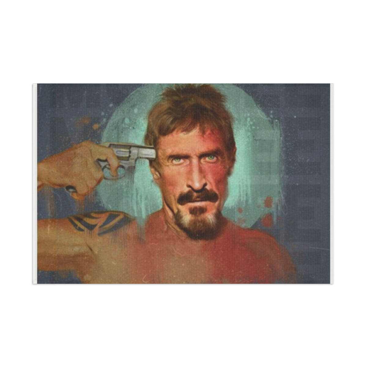 John McAfee | Didn't Kill Himself Outdoor Flag (36x60)
