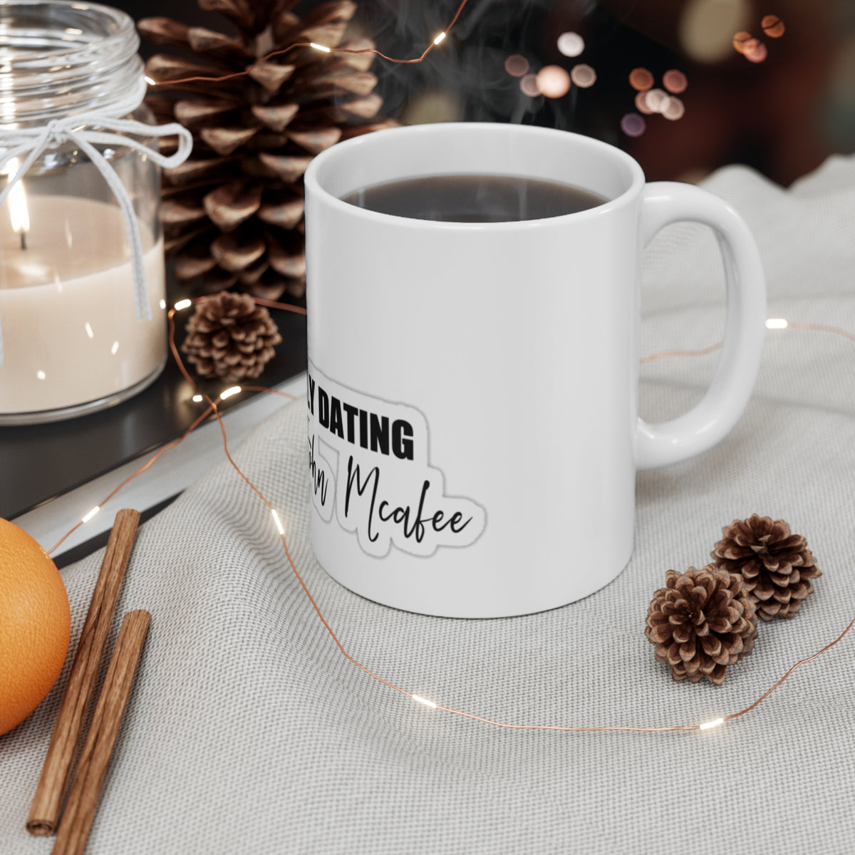 John McAfee | Mentally Dating Ceramic Mug 11oz