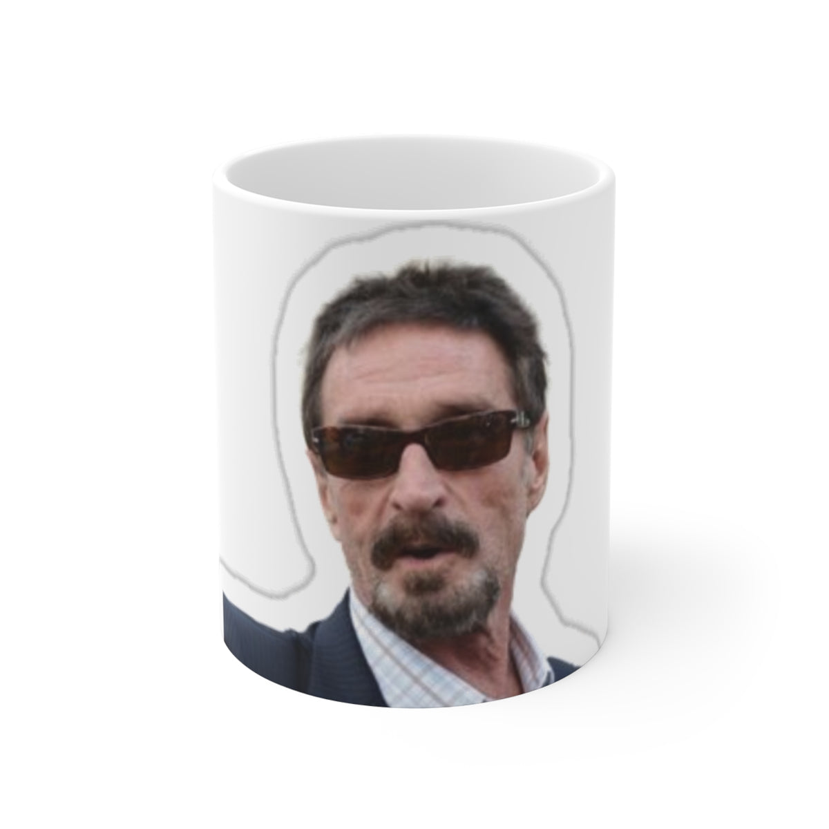 John McAfee | Legends Never Die Ceramic Mug 11oz