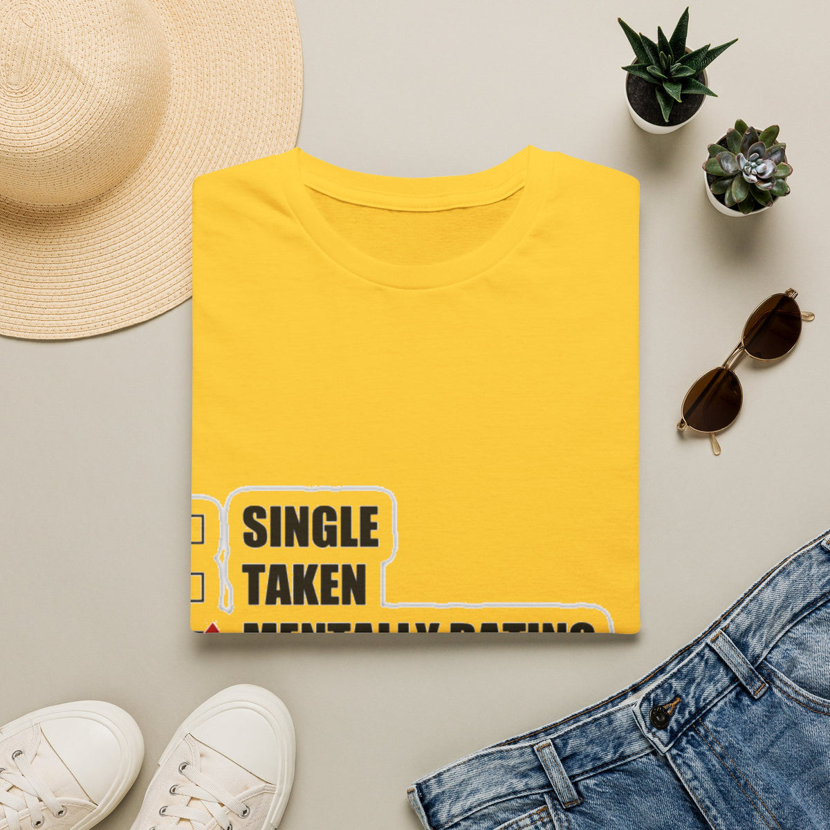 John McAfee | Mentally Dating Unisex Softstyle Tee