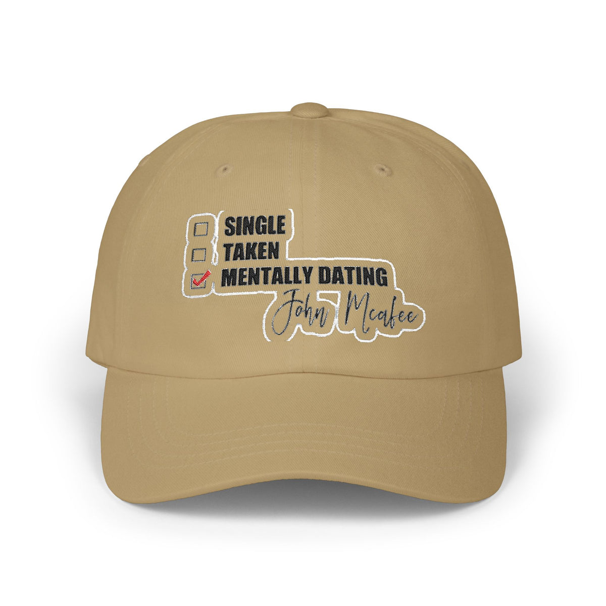 John McAfee | Mentally Dating Classic Dad Cap