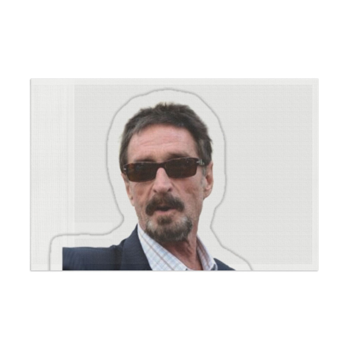 John McAfee | Legends Never Die Outdoor Flag (36x60)