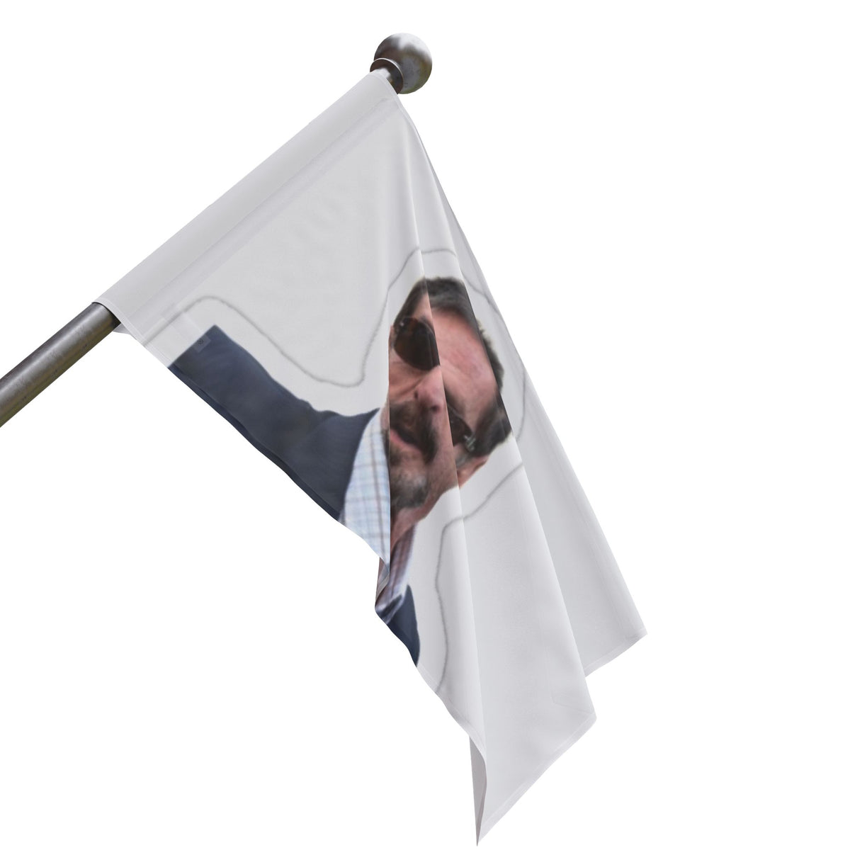 John McAfee | Legends Never Die Outdoor Flag (36x60)