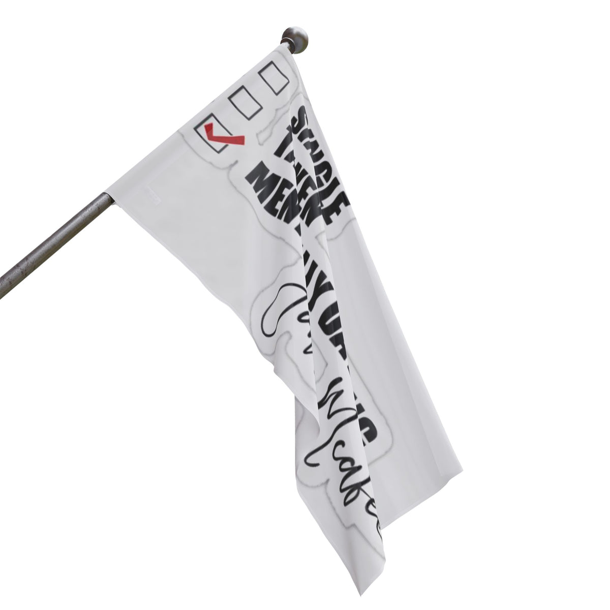 John McAfee | Mentally Dating Outdoor Flag (36x60)