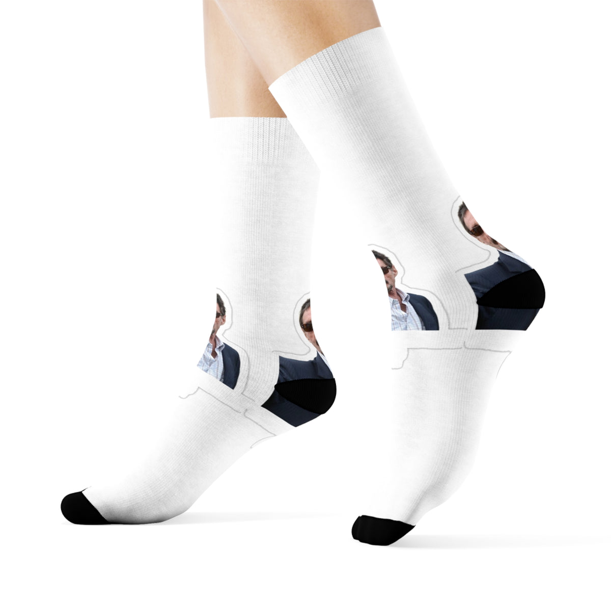 John McAfee | Legends Never Die All-Over Print Socks
