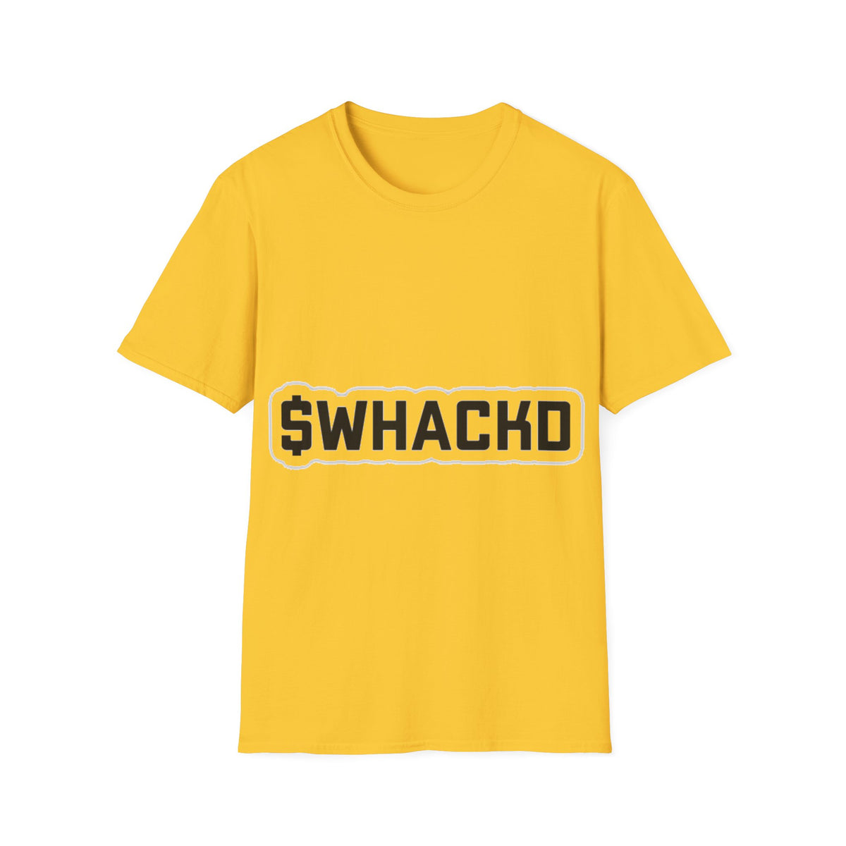 John McAfee | $WHACKD Unisex Softstyle Tee