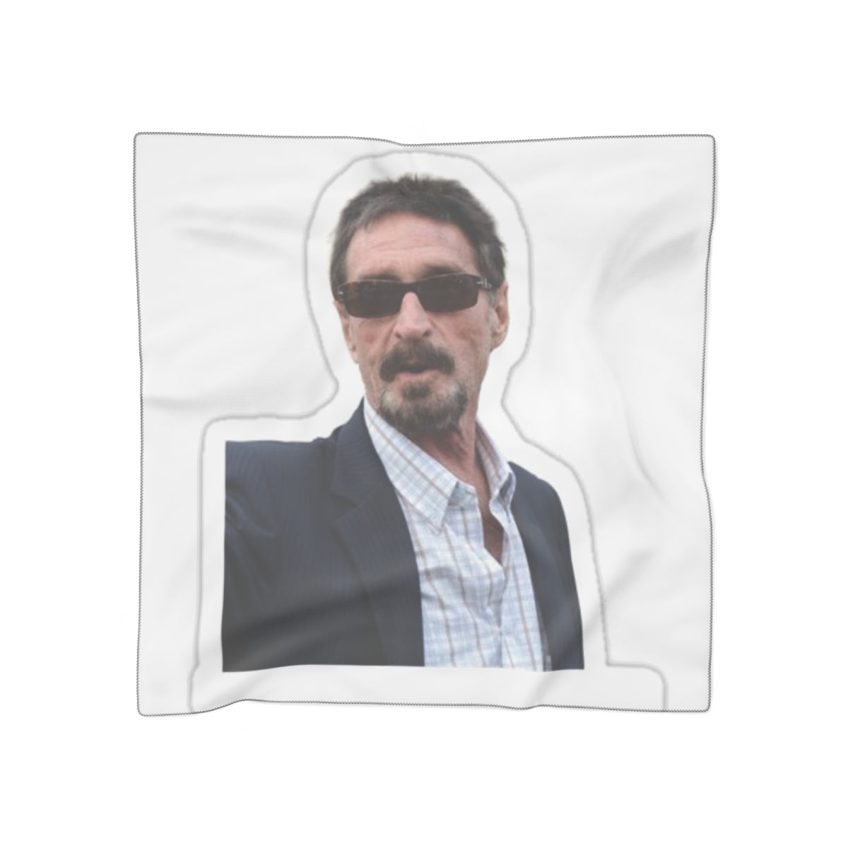 John McAfee | Legends Never Die Poly Scarf