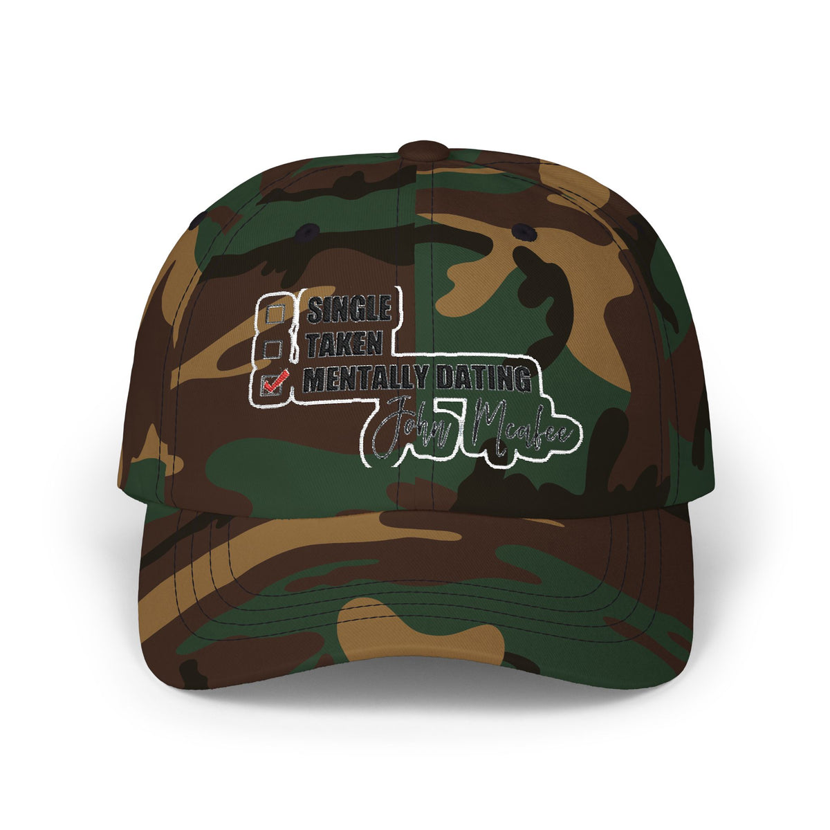 John McAfee | Mentally Dating Classic Dad Cap