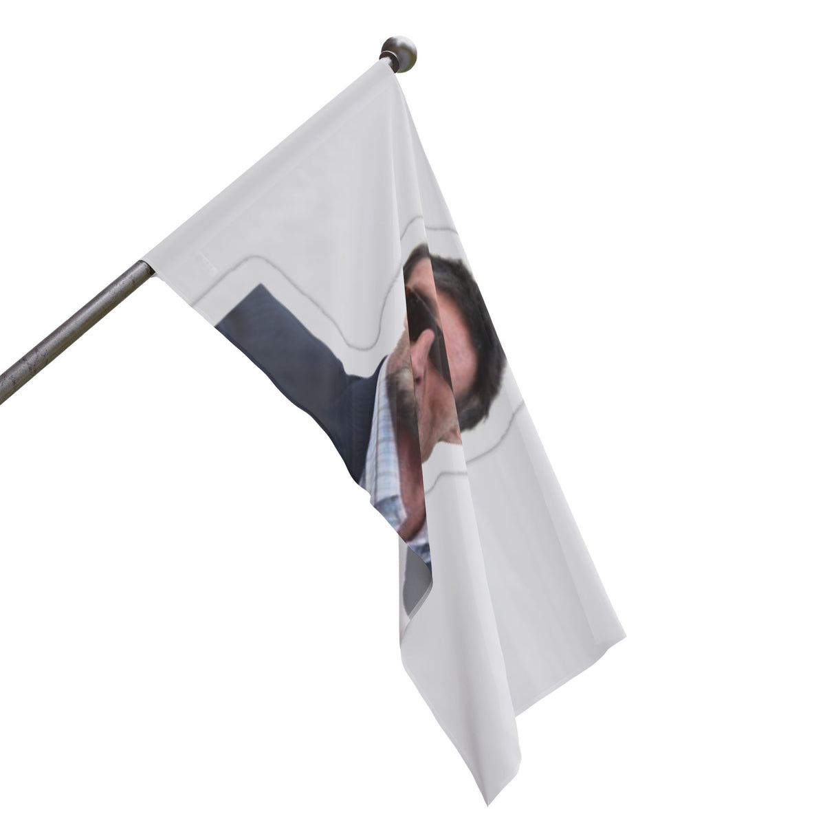 John McAfee | Legends Never Die Outdoor Flag (36x60)
