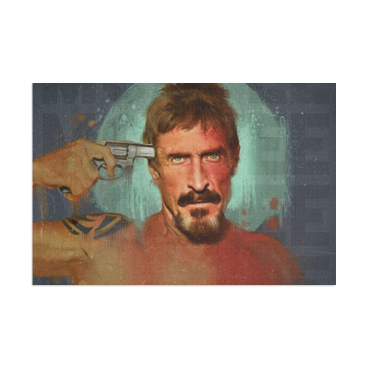 John McAfee | Didn't Kill Himself Outdoor Flag (36x60)
