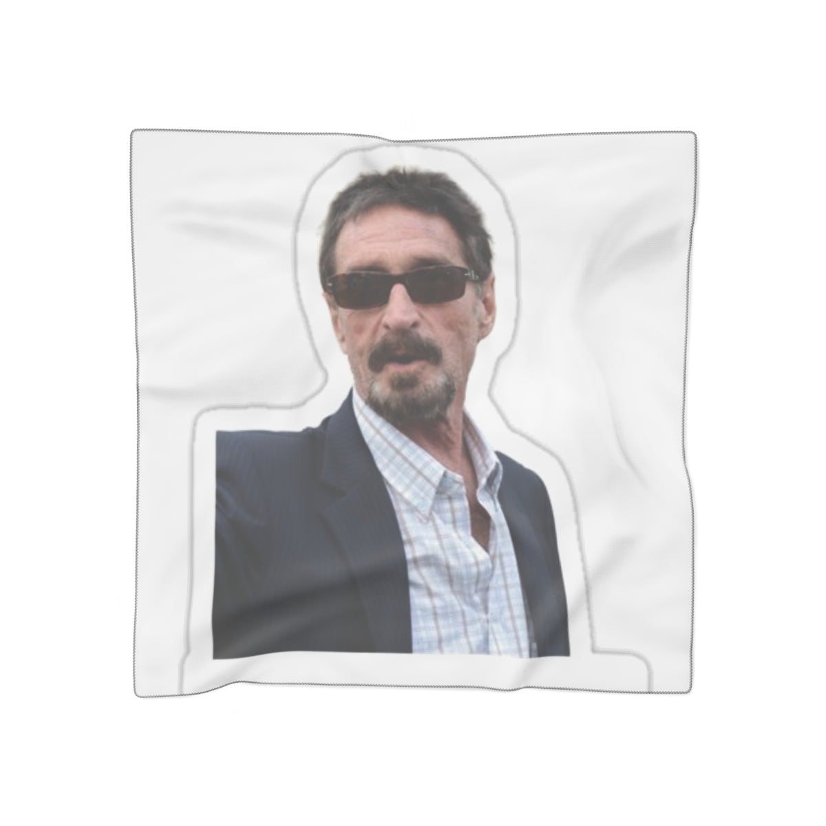 John McAfee | Legends Never Die Poly Scarf