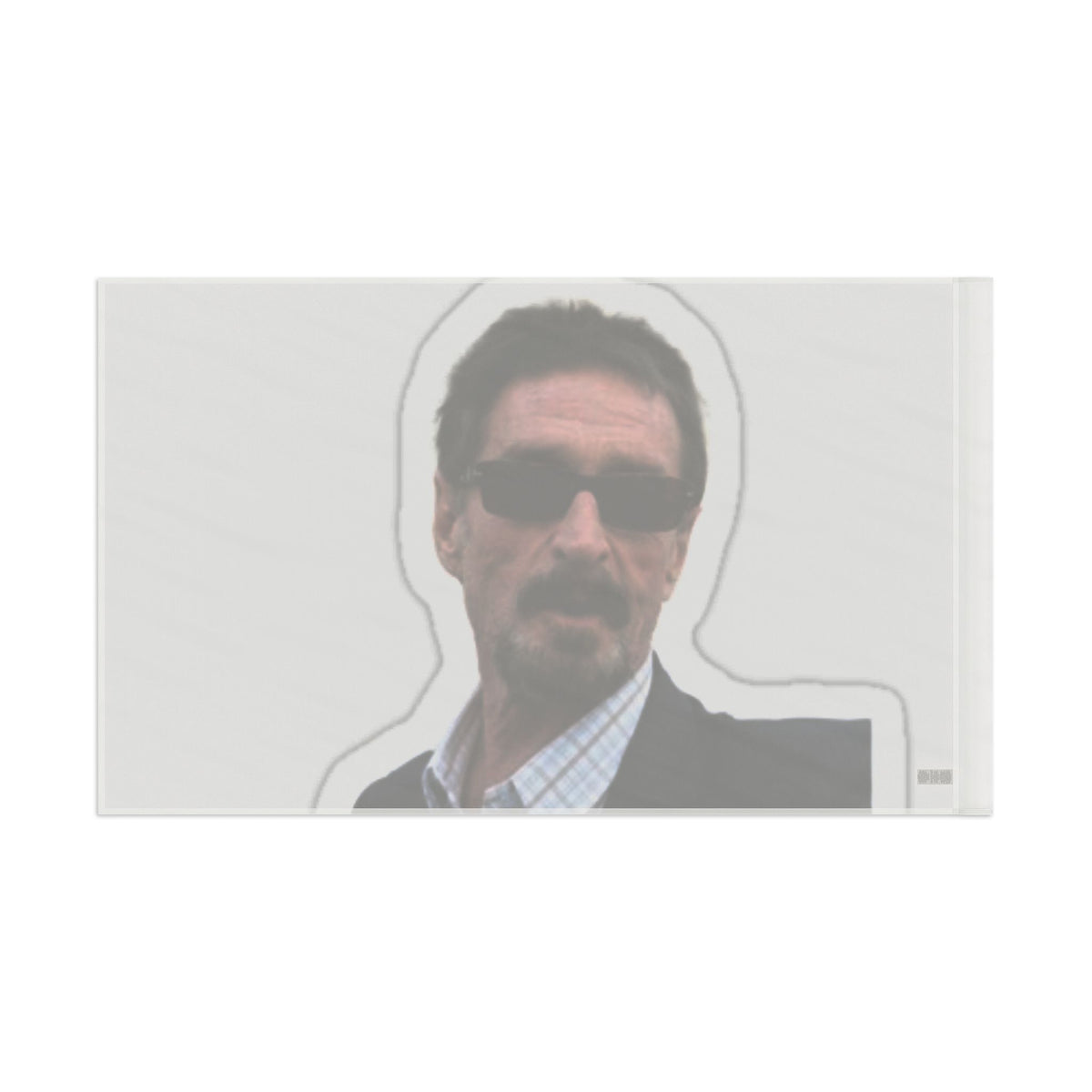 John McAfee | Legends Never Die Outdoor Flag (36x60)