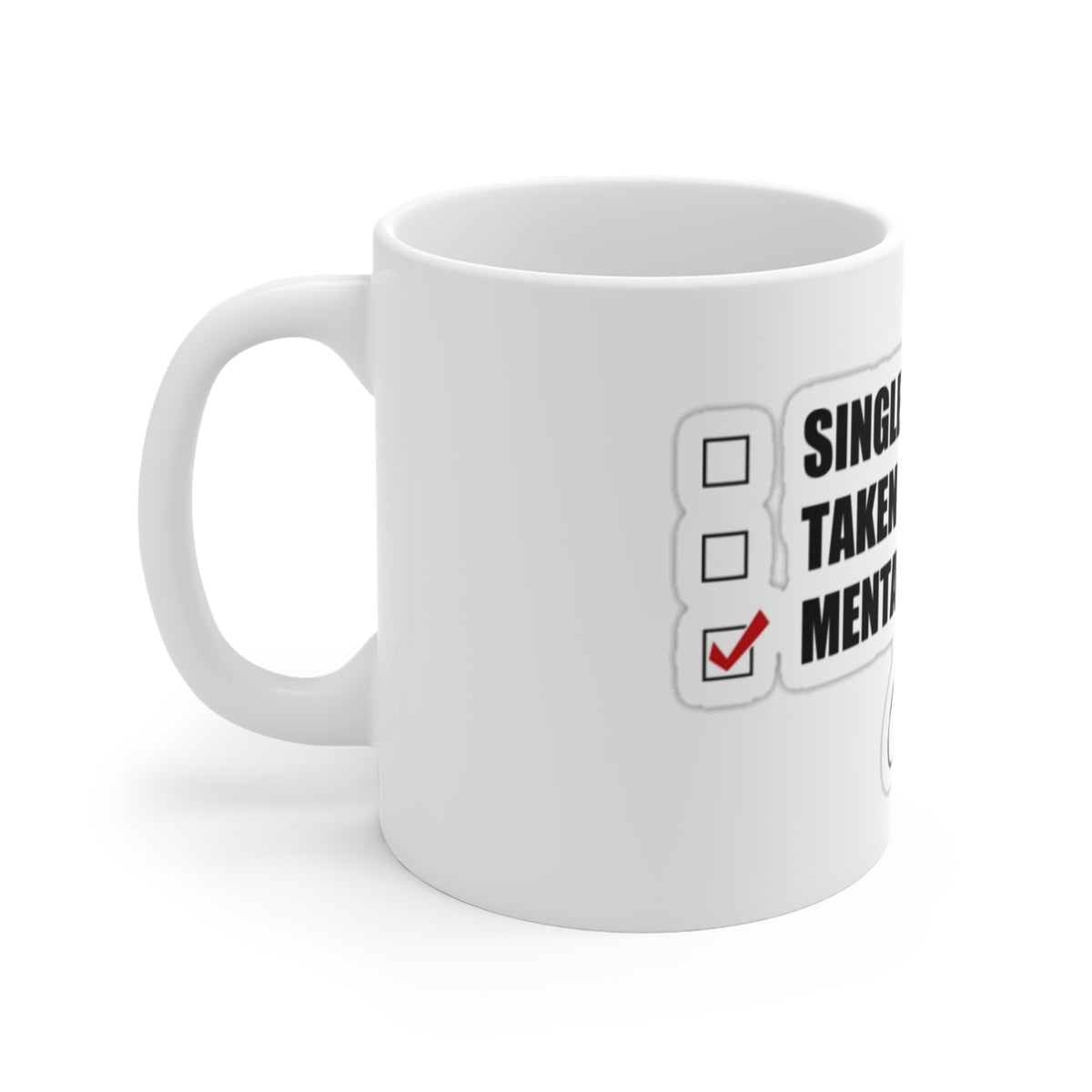 John McAfee | Mentally Dating Ceramic Mug 11oz