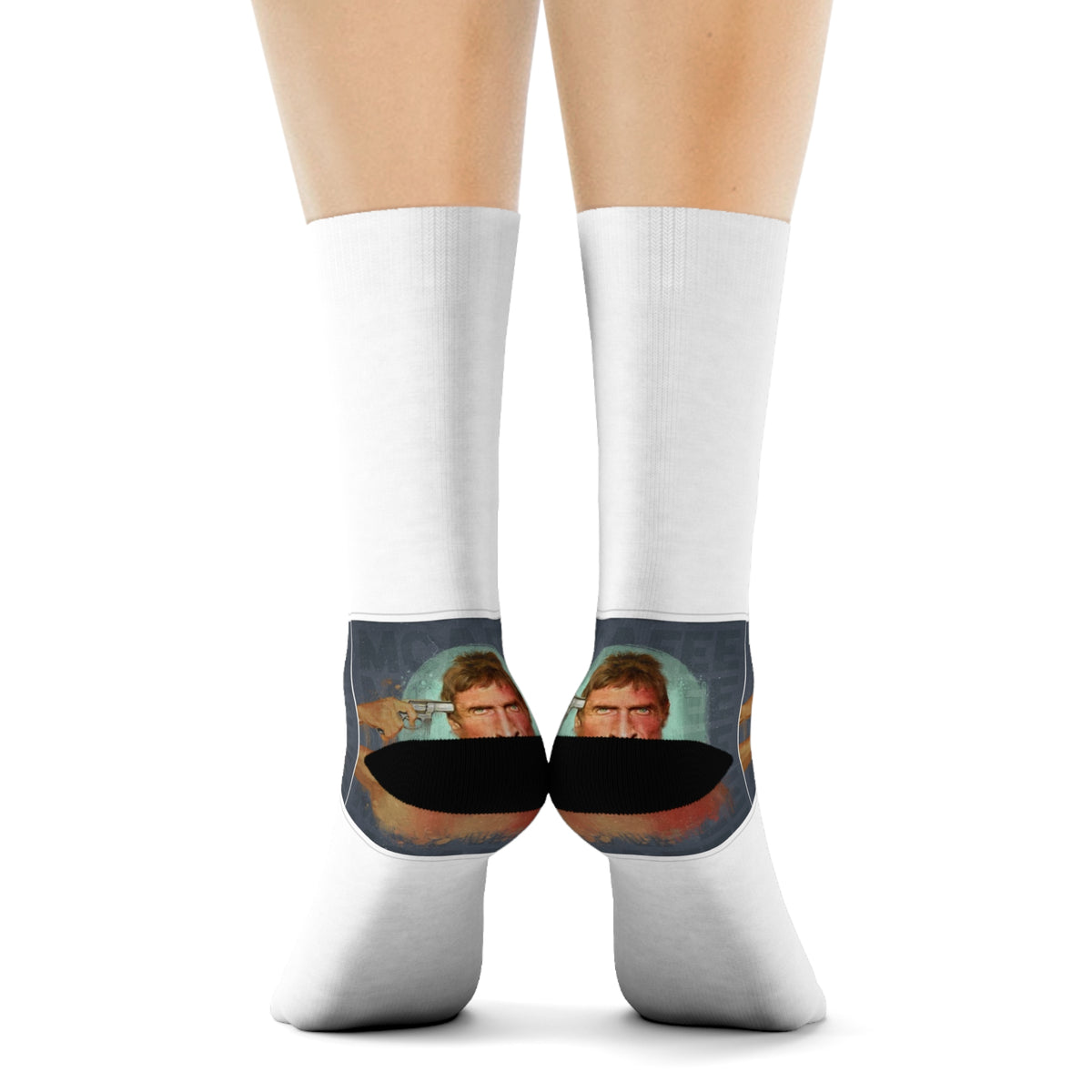 John McAfee | Didn't Kill Himself All-Over Print Socks